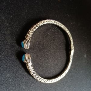 Sterling Silver Bracelet w/ Turquoise